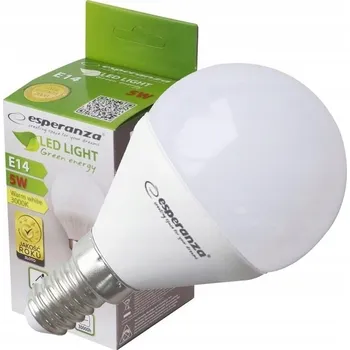 Žárovka LED žárovka Esperanza G45 E14 5W