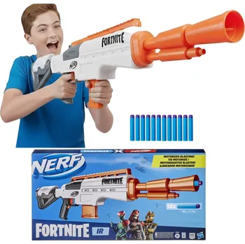 Dětská zbraň PISTOLE NERF FORTNITE AUTOMATICKÁ PUŠKA IR INFANTRY RIFLE + 12 ŠIPEK E9392