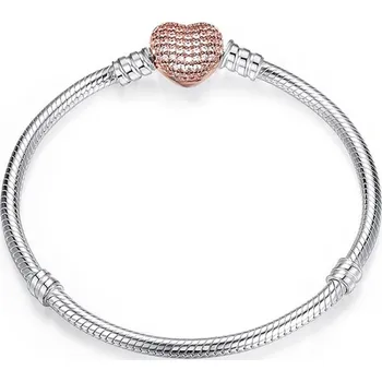 Náramek Stříbrný hadí náramek unisex 3mm | náramek, šperk - 012 , 21cm