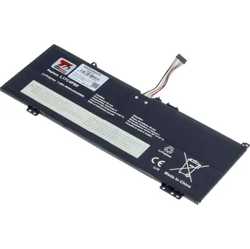 Příslušenství pro notebook Baterie T6 Power pro Lenovo Flex 6-14IKB 81EM, Li-Poly, 7,68 V, 5928 mAh (45 Wh), černá
