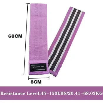 Posilovací odporová guma na cvičení | fitness vybavení - fialová