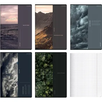 Sešit Sešit A5 s mřížkou TOP-2000, 96 listů