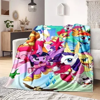 Dětská deka My little pony deka pro děti | teplá deka, dětská přikrývka - 54 , 100x150cm