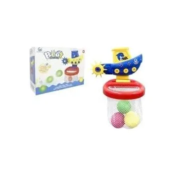 Dětská Sada do koupele basketbal loď