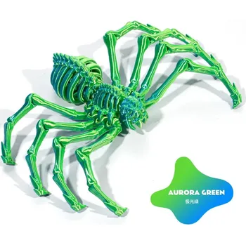 Party dekorace 3d barevný pavouk | dekorace, figurka - Barva 10 , 12 cm