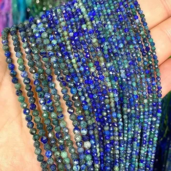 Dětské navlékací korálky Přírodní korálky | šperky - Chryzokola , 2mm