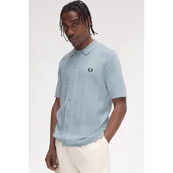 Pánská košile Košile Fred Perry Light Smoke 146 874252 L