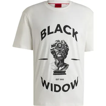 Pánské oblečení Tričko Hugo Natural 102 4413702 S