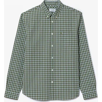 Pánská košile Košile Lacoste Khaki 4952730 16.5