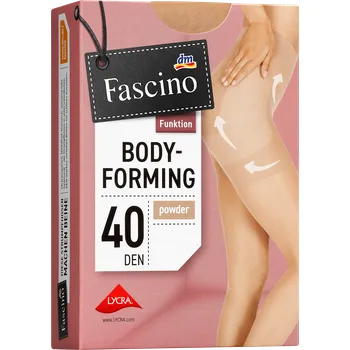 Dámské legíny Fascino punčochové kalhoty tvarující 40 DEN, powder, vel. 38-40