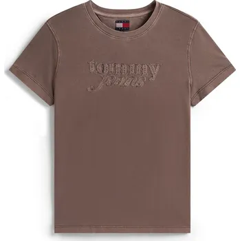 Dámské tričko Tričko Tommy Jeans Black Walnut 1253069 8 (XS)
