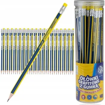 Grafitová tužka Tužka s gumou Astra HB 36 ks