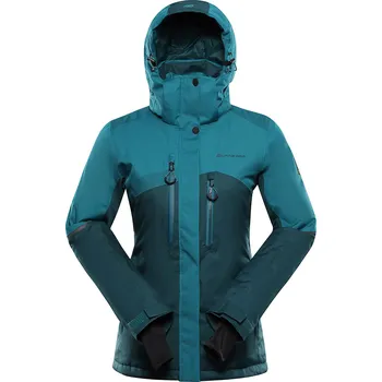 Dámská softshellová bunda Dámská lyžařská bunda s membranou ptx snow ALPINE PRO DEARA 2 zelená M