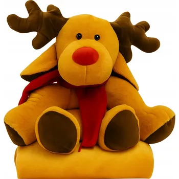 plyšák PLYŠOVÁ HRAČKA POLŠTÁŘ DEKA 3V1 PLYŠOVÝ MAZLÍČEK PŘÍTULNÍČEK PLYŠÁK S DEKOU VELKÝ SOB 60 CM