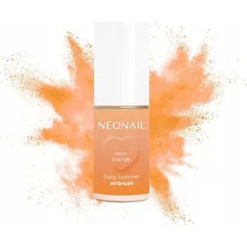 Barva ve spreji NEONAIL Pudr ve ve spreji na nehty Baby Boomer Airbrush - NEON ORANGE 5 g