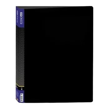 Kroužkový pořadač se 4 kroužky, pro A4 černý