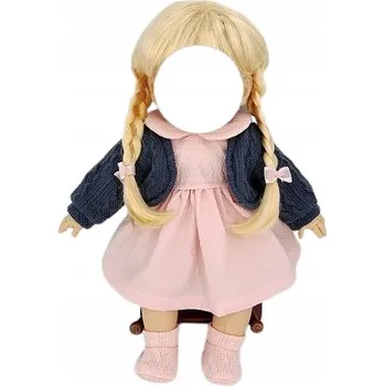 Doplněk pro panenku OBLEČENÍ PRO PANENKU 40 cm ŠATY, BOLERKO PRO PANENKU