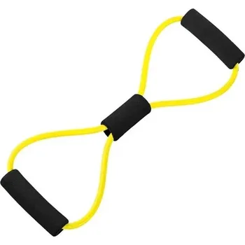 Posilovací expandér ve tvaru 8 | fitness - Žluť