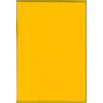 Sešit Obal na sešit a5 průhledný žlutý HERLITZ