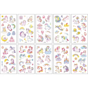 Odstranitelné tetování 10 listů Dětské voděodolné tetování – sada mini obtisků | Tetovačky pro děti, Dočasné tetování - ZS031-(5)