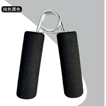 Posilovač ruky pružinový trenažér | fitness pomůcka - Jednobarevná černá