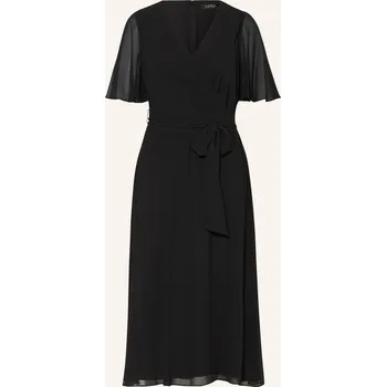 Dámské šaty Lauren Ralph Lauren Dámské Šaty V Zavinovacím Vzhledu, černá, 36