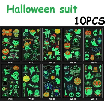 Tetování 10 listů Dětské voděodolné tetování – sada mini obtisků | Tetovačky pro děti, Dočasné tetování - (1)-10PCS-1560