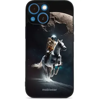 Pouzdro na mobilní telefon Prémiový lesklý kryt Mobiwear Glossy na mobil Apple iPhone 13 mini - G004G - Astronaut na koni - VÝPRODEJ (Mobiwear Glossy obal, pouzdro, kryt na mobilní telefon Apple iPhone 13 mini - G004G - Astronaut na koni)