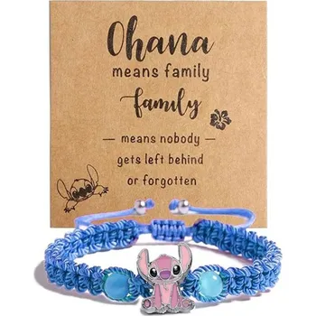 Náramek Lilo stitch pletený dětský náramek | doplňky - 6