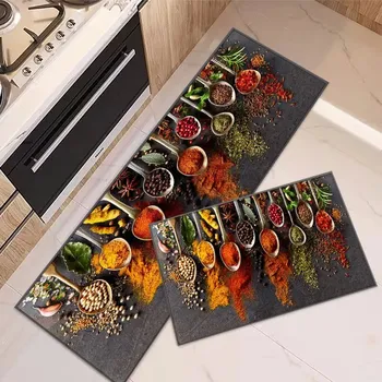 Koberec Kuchyňská protiskluzová podložka velvet | koberec - SJR-193 , 40X60CM1,3X2FT