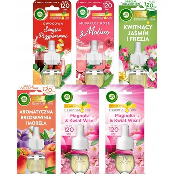 Osvěžovač vzduchu Air Wick Náplně do elektrického osvěžovače vzduchu Bílé Květy 6x 19ml