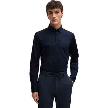 Pánská košile Košile Boss Navy 8596221 16 inch