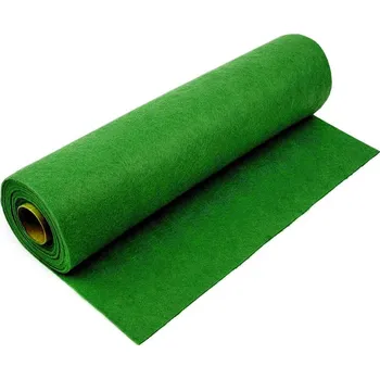 Nástroj na niť a příze Plsť / filc šíře 41 cm, střední, 25 (F26) zelená pastelová