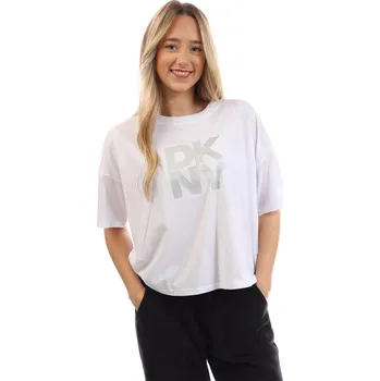 Dámské tričko Tričko DKNY White silver 227377 XL