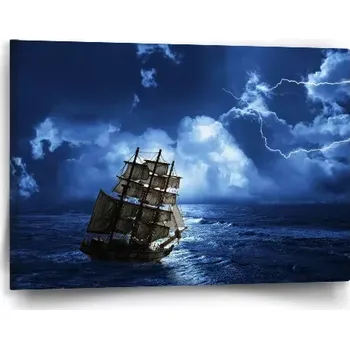 Obraz Sablio Obraz Loď v bouřce - 60x40 cm