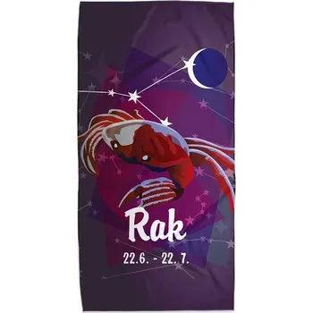 Sablio Ručník Rak - 70x140 cm