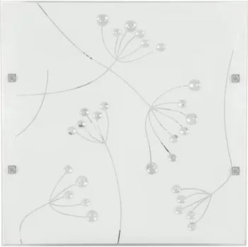 Stropní / nástěnné LED osvětlení ARTY - 16W, 6500K (studená bílá), 40x40cm, hranaté, bílé