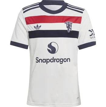 Manchester United adidas White 961929 9-10 Years