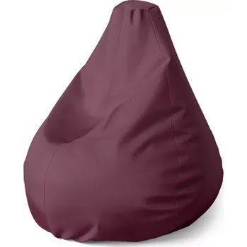 Sedací pytel Sablio Sedací vak Pear Červeno fialová - 70 x 95 x 15 cm