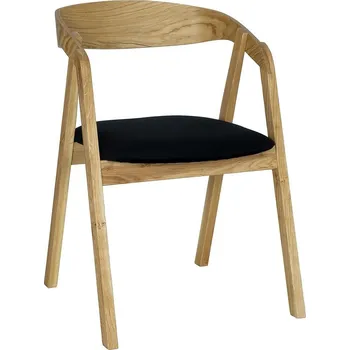Židle KT395 látka povrchová úprava dub DUB dark vzorník matt velvet MATT VELVET 61