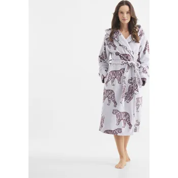 Dámský župan Chelsea Peers Purple Tigers 4077139 8 (XS)