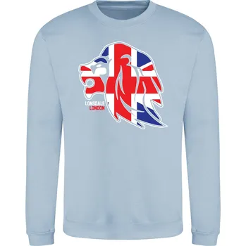 Dámská móda Mikina Lonsdale Sky Blue 3 2717335 L