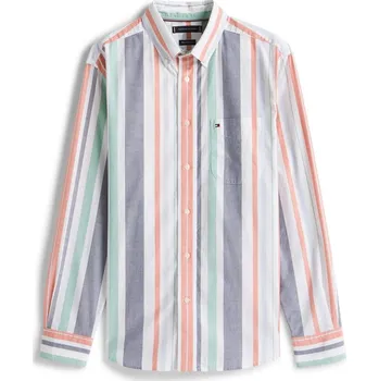 Pánská košile Košile Tommy Hilfiger Orange 0DM 3833134 XL