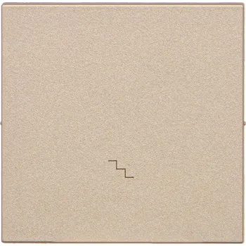vypínač Kryt 1 násobný, Simon 55 TKW6/144, champagne metalizovaná