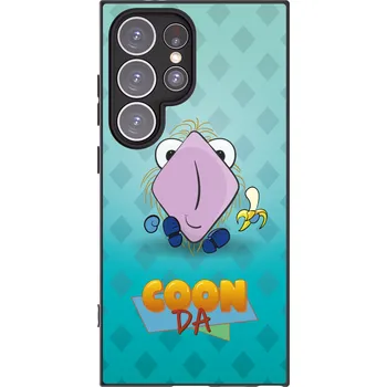 Pouzdro na mobilní telefon Picasee silikonový černý obal pro Samsung Galaxy S24 Ultra S928B 5G - COONDA chlupatka světlá