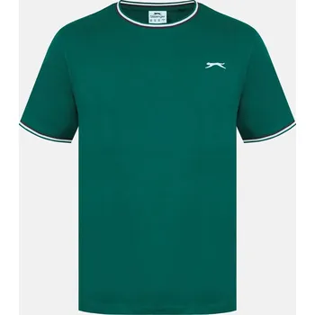 Pánské tričko Tričko Slazenger Bottle Green 6667539 2XL