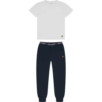 Chlapecké pyžamo Lyle and Scott White 9944000 8-10Y