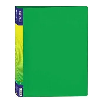 Kroužkový pořadač se 4 kroužky, pro A4 zelený