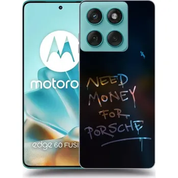 Pouzdro na mobilní telefon Picasee silikonový černý obal pro Motorola Edge 60 Fusion - Neon Nights