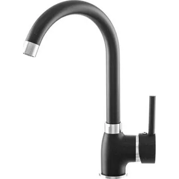 Vodovodní baterie Kuchyňská baterie BETA černá s texturou žuly